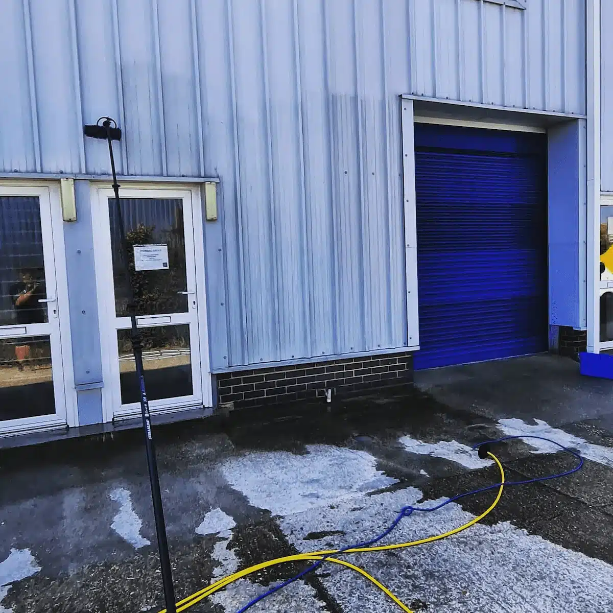 Commercial cladding cleaning
